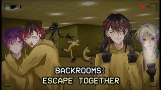 【BACKROOMS: ESCAPE TOGETHER】we're back in the rooms【NIJISANJI EN | Uki Violeta】