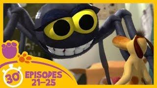 Pat and Stan | 30 Min | The Giant Spider | Episode Compilation | Cartoons for Children