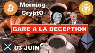  03 JUIN 2024  ️️  BANQUES CENTRALES : GARE A LA DECEPTION   LA FOLIE NOTCOIN : STOP OU ENCORE?