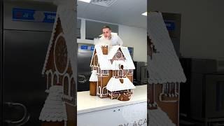 Chocolate Gingerbread House!  I want to wish everyone a Merry Christmas! #amauryguichon #chocolate