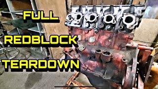 How To Take Apart A Volvo Redblock Engine (FULL TEARDOWN)