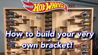 Custom 32 Car Hot Wheels Racing Bracket Building How To!