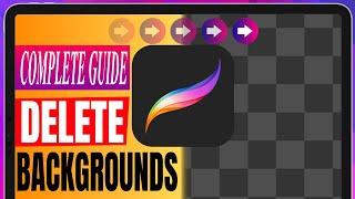 How To Delete A Background In Procreate - Procreate Tutorial For Beginners