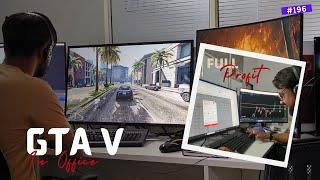 GTA V office ma  | Aje market Up and Full Profit ⬆️ | Access Ni chavi padi gai  | VirVlogs #196