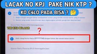 Cara lacak no kartu bpjs ketenagakerjaan menggunakan nik ktp ? ko c4lo bisa..!