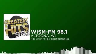 WISM-FM Altoona, WI "Greatest Hits 98.1" Legal ID [Christmas Music](12/22/24)