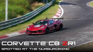 2025 Corvette ZR1 Testing On The Nürburgring