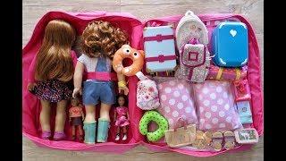 How TO TRAVEL WITH YOUR TWIN AMERICAN GIRL DOLLS ~ TWO NIGHT VACATION STAY