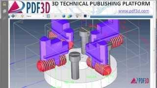 DWG to 3D PDF Conversion Video Tutorial