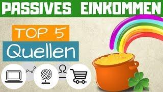 ►PASSIVES EINKOMMEN AUFBAUEN -  Meine Top 5 passiven Einkommensquellen | 5 Rules 5 Hacks