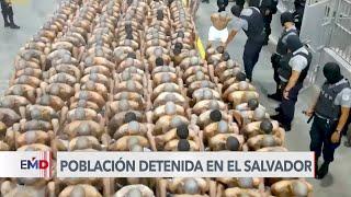 El Salvador tiene una de las mayores poblaciones carcelarias en el mundo, según organizaciones