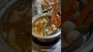 Irresistible seafood hot pot in Tom Yum broth & classic pho broth too good to resist| Shabu + grill