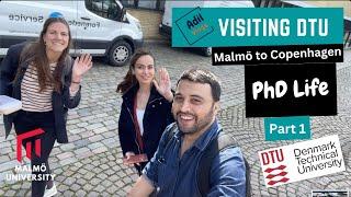 Visiting Denmark Technical University (DTU) from Malmö | Lingby Campus | VLOG Part 1