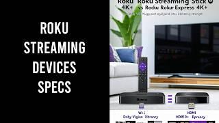 Roku Streaming Stick 4k Vs Roku Express 4k+ Specs