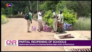 Sunyani Senior High Schools reopen with enforced COVID-19 safety protocols | Citi Newsroom