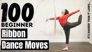 100 Ribbon Dance Moves ...how many can you do? #dancerchallenge