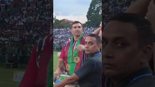 Emiliano Martinez Is In Kolkata Mohun Bagan Ground #shorts #emilianomartínez #mohunbagan