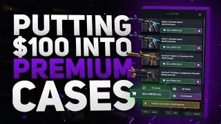 100$ ROLL ON THE PREMIUM CASE!!! [HELLCASE]