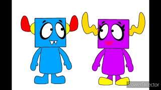 Rainbow monsters drawings for (LoganTheFounderOfRGP)