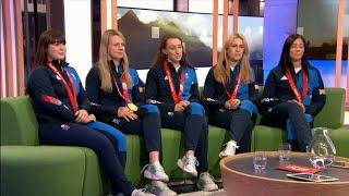 Woman’s 2022 Olympic Curling Gold Medallists interview