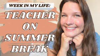 MY WEEK AS A 5TH GRADE TEACHER || summer school and amazon unboxings