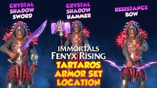 Immortals Fenyx Rising Tartaros Armor Set + Crystal Weapons