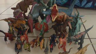 todas las sup líneas de jurassic World mattel que tengo en mi colección 