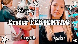 ERSTER FERIENTAG ️ SHOPPING & PACKEN FÜR DEN URLAUB ️ZARA, NEW YORKER, dm | HEY ISI VLOG