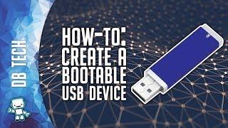 Creating a Bootable USB Device for Linux or Windows