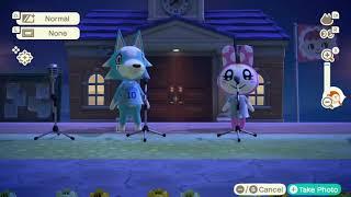 Villagers singing Lucky K.K. song cute moments