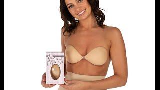 The backless and strapless Stick On Bra for the ultimate breast lift and cleavage boost!