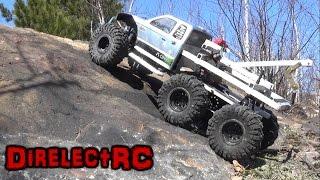 Custom 6x6 SCX10 RC Tow Truck - DirelectRC