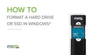 How to Format a Hard Drive or SSD in Windows