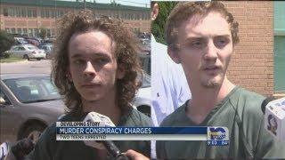 2 charged with conspiracy to commit murder