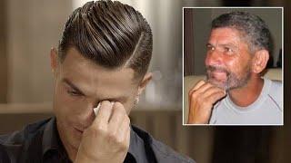 cristiano ronaldo crying when he watch his father video 