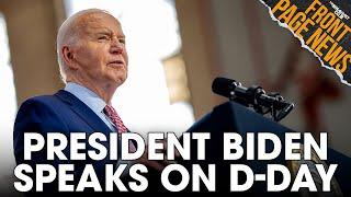 President Biden Delivers D-Day Speech In Normandy, France + More