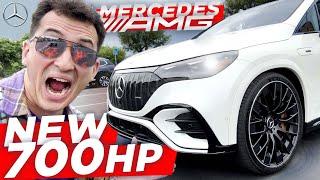 I got NEW 700 HP Mercedes-AMG EQE 53 SUV! First test-drive and full review. BMW iX M60 in danger?!