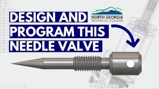 How to Program a Needle Valve with Mazatrol [CONVERSATIONAL PROGRAMMING TUTORIAL] - Part 1