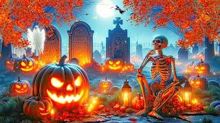 Mystery of the Haunted Graveyard  Best Halloween Music 2024, Dark, Magic, Shadow Night 