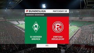 FIFA 22 | SV Werder Bremen vs Fortuna Düsseldorf - WohnInvest WeserStadion | Gameplay Prediction