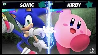 Super Smash Bros Ultimate Amiibo Fights   Request #6156 Sonic vs Kirby