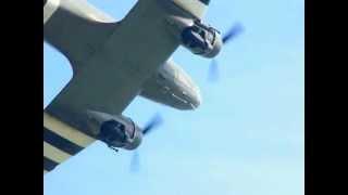 C-47 / DC-3 low flypast at Herne Bay 19/5/13