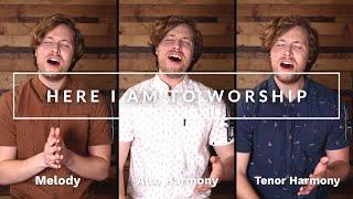 Here I Am to Worship - Harmony Tutorial | ALL PARTS