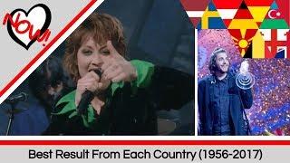 Each Country's Best Result (1956-2017) | Eurovision