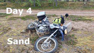 Day 4 - Solo Motorcycle Trip TET Sweden to North Cape on BMW F650GS Dakar