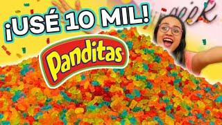 DERRETÍ 10,000 GOMITAS para hacer ESTO!  *Final inesperado*   Craftingeek