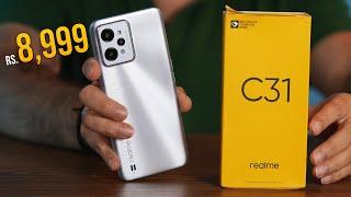 REALME C31 budget smartphone from Rs  8,999 - decent specs!