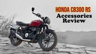 HONDA CB350 RS | Accessories Review | Detailed Review 2024 |