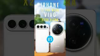 Vivo X200 Pro 5G vs iPhone 17 Pro Max Full Comparison Specs Price Camera