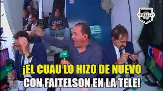  ¡EL CUAU LO HIZO DE NUEVO con DAVID FAITELSON! ¡ESTO PASÓ en el CRUZ AZUL VS AMÉRICA!